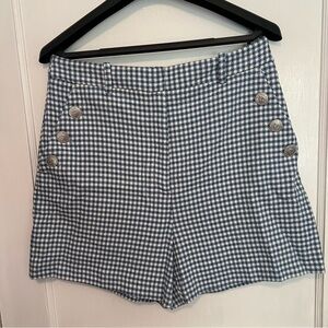 zara highwaist tweed short ( L) nwt